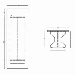 ابعاد دقیق میز کنفرانس ده نفره نیکا TC310